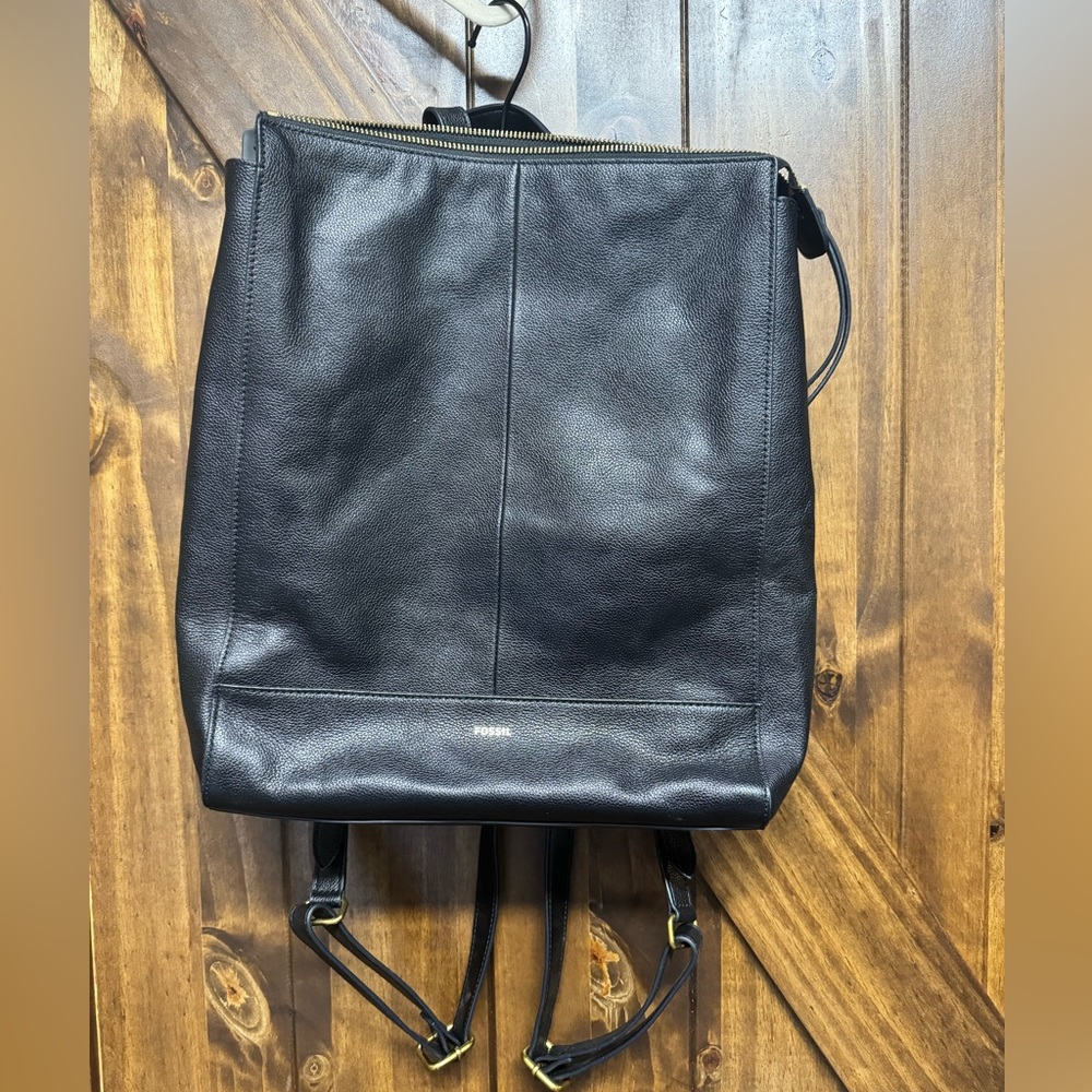 Fossil, Elina Convertible Backpack, Black, Like New